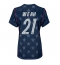 Verenigde Staten Timothy Weah #21 Uit tenue Dames WK 2026 Korte Mouwen