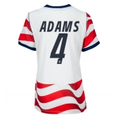 Verenigde Staten Tyler Adams #4 Thuis tenue Dames WK 2026 Korte Mouwen