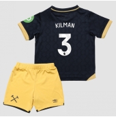 West Ham United Max Kilman #3 Derde tenue Kids 2025-26 Korte Mouwen (+ broek)