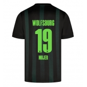 Wolfsburg Lovro Majer #19 Uit tenue 2024-25 Korte Mouwen