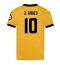 Wolves Jhon Arias #10 Thuis tenue 2025-26 Korte Mouwen