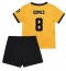 Wolves Joao Gomes #8 Thuis tenue Kids 2025-26 Korte Mouwen (+ broek)