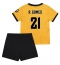 Wolves Rodrigo Gomes #21 Thuis tenue Kids 2025-26 Korte Mouwen (+ broek)