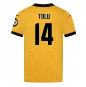 Wolves Tolu Arokodare #14 Thuis tenue 2025-26 Korte Mouwen