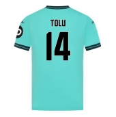 Wolves Tolu Arokodare #14 Uit tenue 2025-26 Korte Mouwen