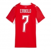 Zwitserland Breel Embolo #7 Thuis tenue Dames WK 2026 Korte Mouwen