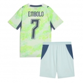 Zwitserland Breel Embolo #7 Uit tenue Kids WK 2026 Korte Mouwen (+ broek)