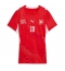Zwitserland Granit Xhaka #10 Thuis tenue Dames WK 2026 Korte Mouwen
