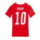 Zwitserland Granit Xhaka #10 Thuis tenue Dames WK 2026 Korte Mouwen