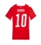 Zwitserland Granit Xhaka #10 Thuis tenue Dames WK 2026 Korte Mouwen