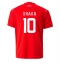 Zwitserland Granit Xhaka #10 Thuis tenue WK 2022 Korte Mouwen