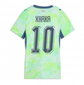 Zwitserland Granit Xhaka #10 Uit tenue Dames WK 2026 Korte Mouwen