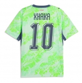 Zwitserland Granit Xhaka #10 Uit tenue WK 2026 Korte Mouwen