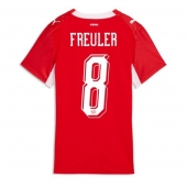 Zwitserland Remo Freuler #8 Thuis tenue Dames WK 2026 Korte Mouwen