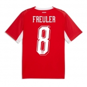 Zwitserland Remo Freuler #8 Thuis tenue WK 2026 Korte Mouwen