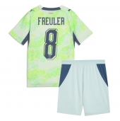 Zwitserland Remo Freuler #8 Uit tenue Kids WK 2026 Korte Mouwen (+ broek)