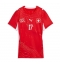 Zwitserland Ruben Vargas #17 Thuis tenue Dames WK 2026 Korte Mouwen