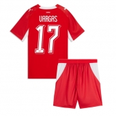 Zwitserland Ruben Vargas #17 Thuis tenue Kids WK 2026 Korte Mouwen (+ broek)
