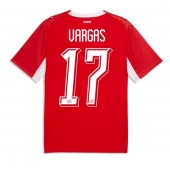 Zwitserland Ruben Vargas #17 Thuis tenue WK 2026 Korte Mouwen