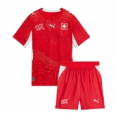 Zwitserland Thuis tenue Kids WK 2026 Korte Mouwen (+ broek)
