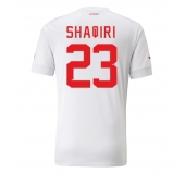 Zwitserland Xherdan Shaqiri #23 Uit tenue WK 2022 Korte Mouwen