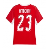 Zwitserland Zeki Amdouni #23 Thuis tenue Dames WK 2026 Korte Mouwen