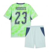 Zwitserland Zeki Amdouni #23 Uit tenue Kids WK 2026 Korte Mouwen (+ broek)